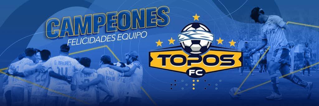 Ganamos nuestra quinta estrella… ¡Topos FC Pentacampeón!