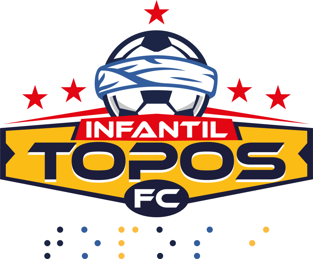 Logotipo de topos fc infantil