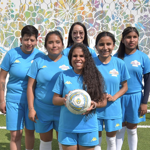 Imagen de jugadoras del equipo femenil de Topos fc